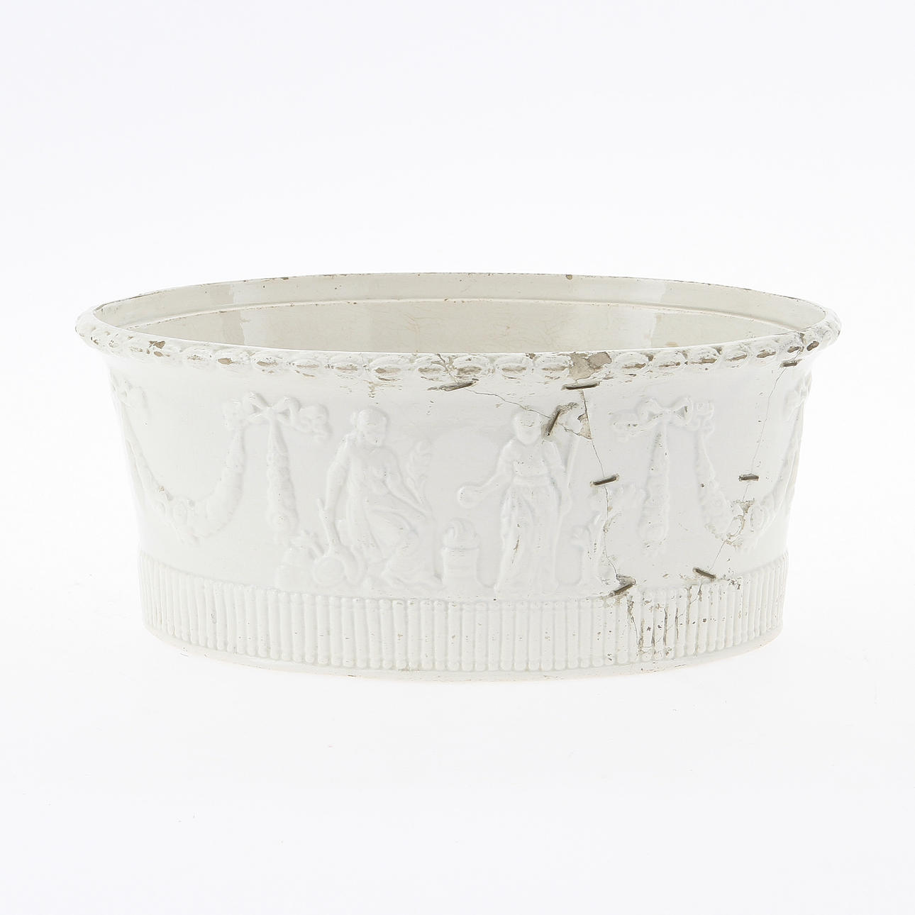 PASTEJFORM, flintgods, Rörstrand, 1800-tal.