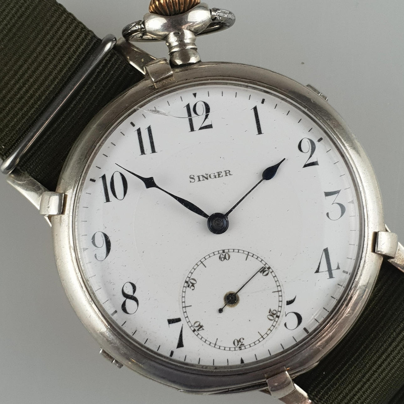 TASCHENUHR MIT ARMBAND - LONGINES WERK.