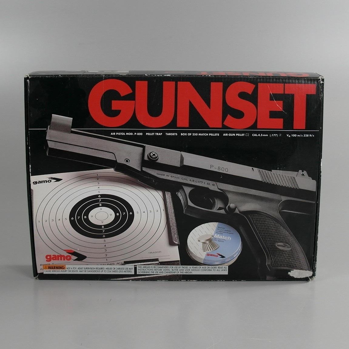 AIR PISTOL. Gamo Gunset P800.