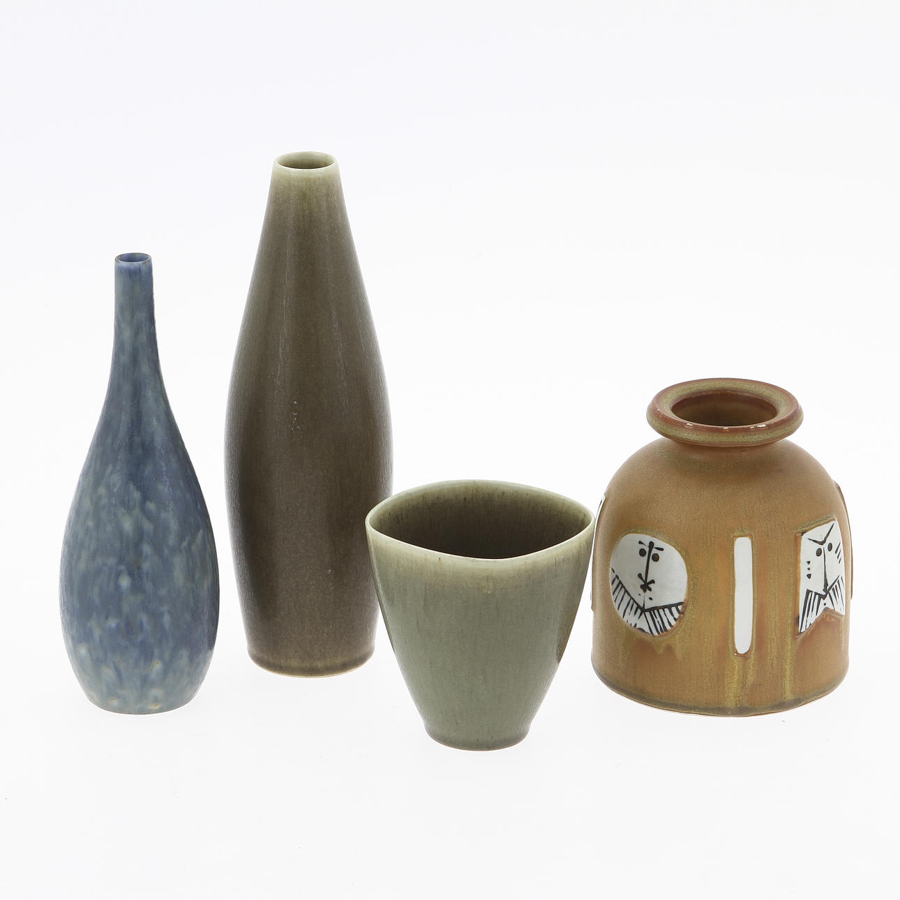 KERAMIK, 4 delar, Rörstrand, Gustavsberg och Palshus.