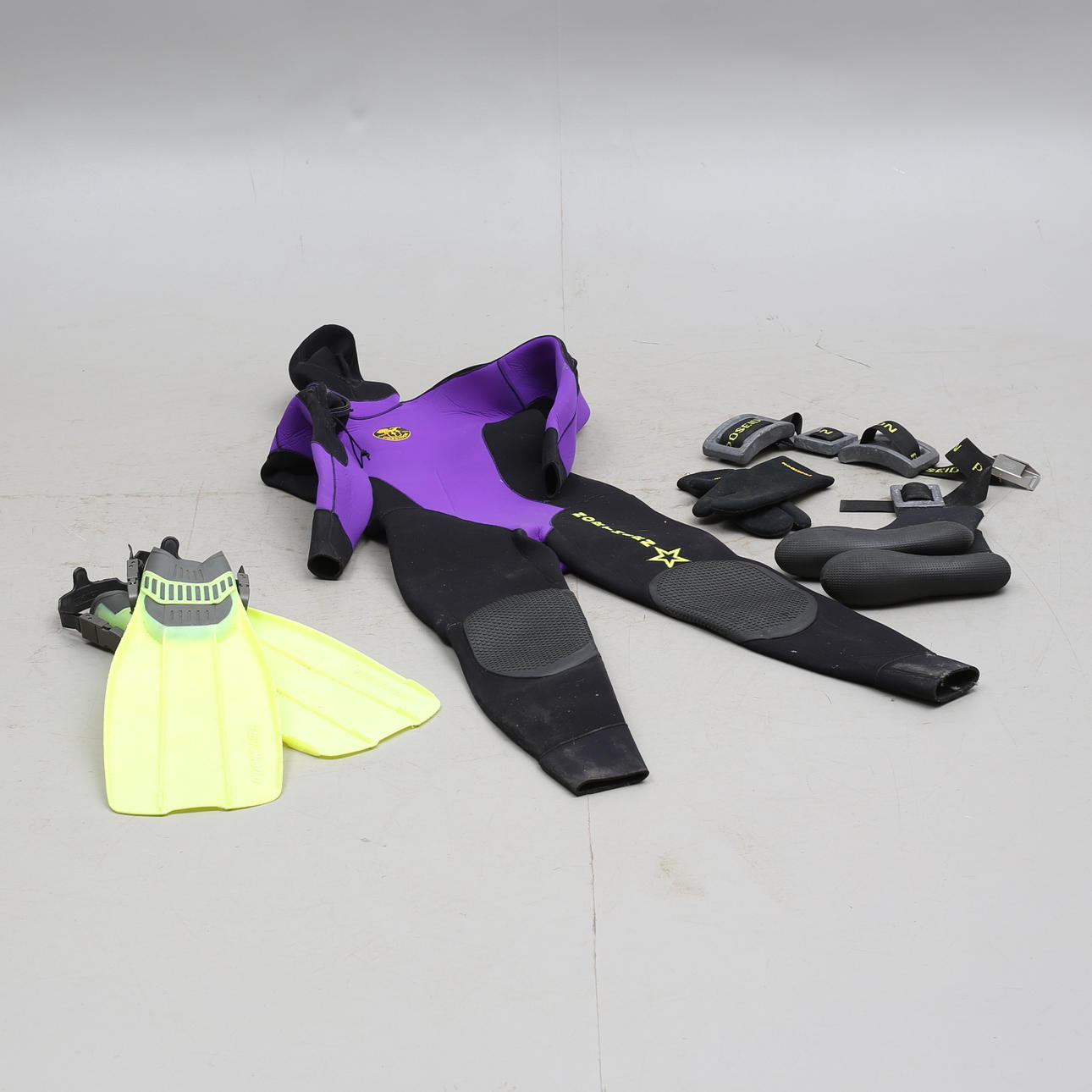 TAUCHERANZUG mit Kapuze, Poseidon.