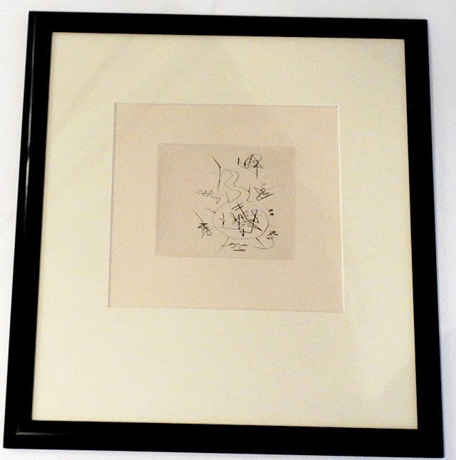 SALVADOR DALI: RADIERUNG, 1969.