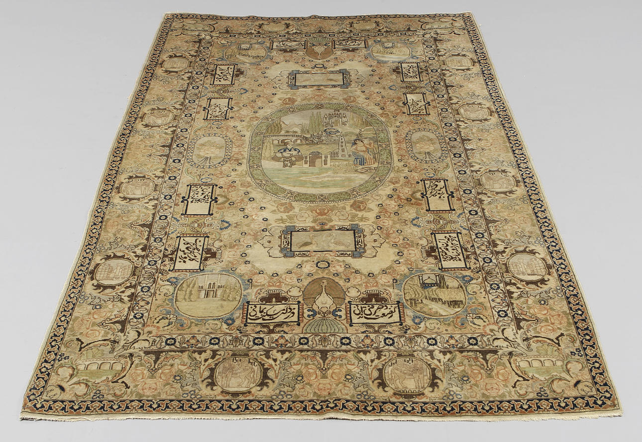 MATTA, Täbriz, semiantik, 280 x 165 cm.