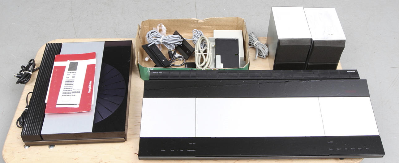 STEREO, Beocenter 9000, Beogram 9000, Beolink 1000.