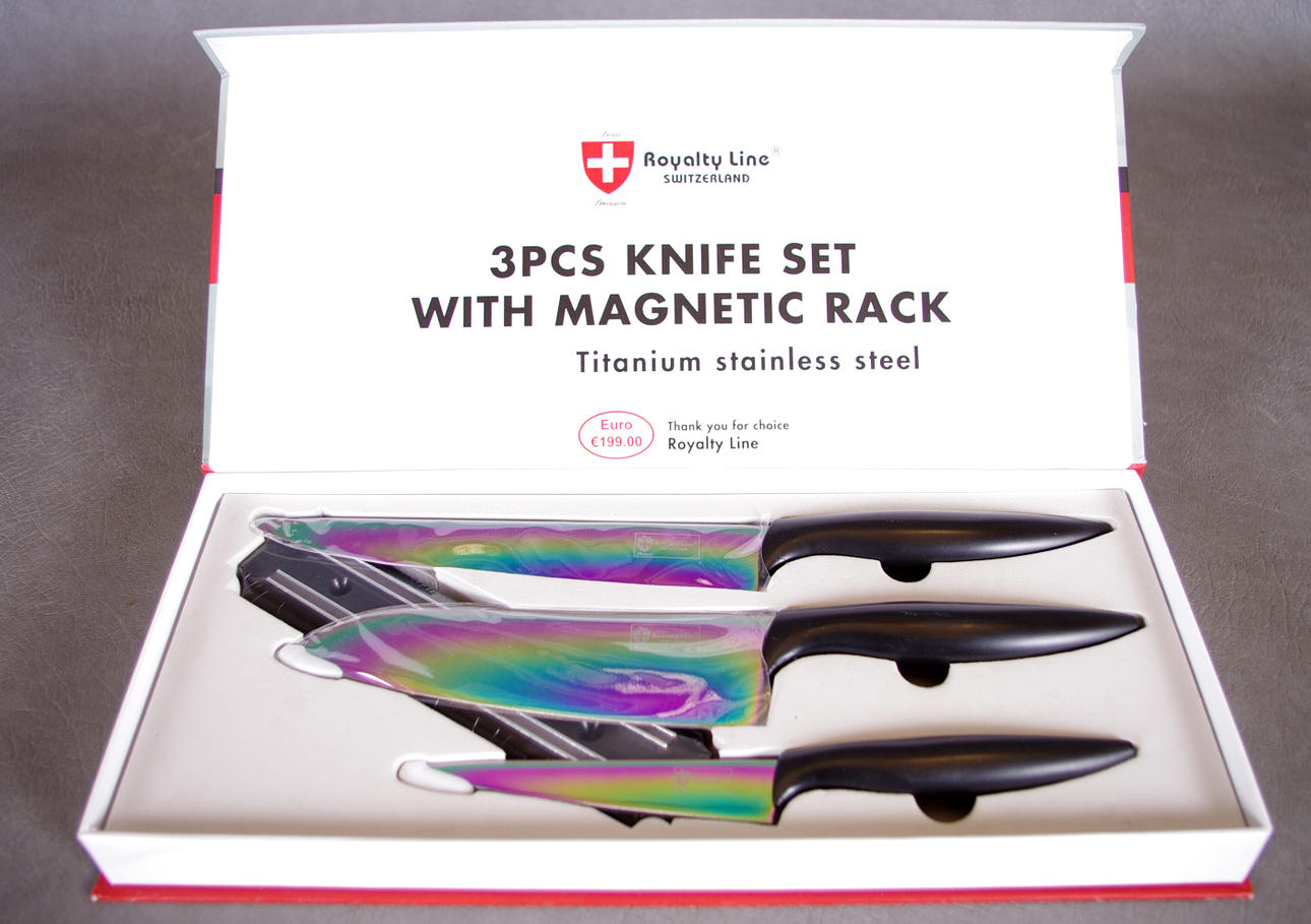 KNIVSET, 3 delar, Royalty Line.