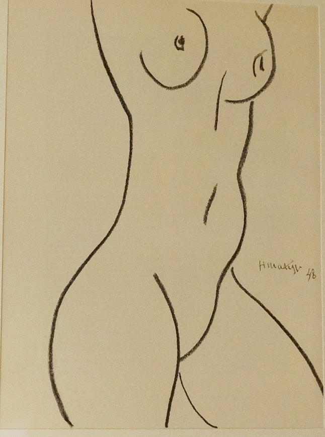 HENRI MATISSE: NU, ORIGINAL LITHOGRAPH, PARIS, 1952.