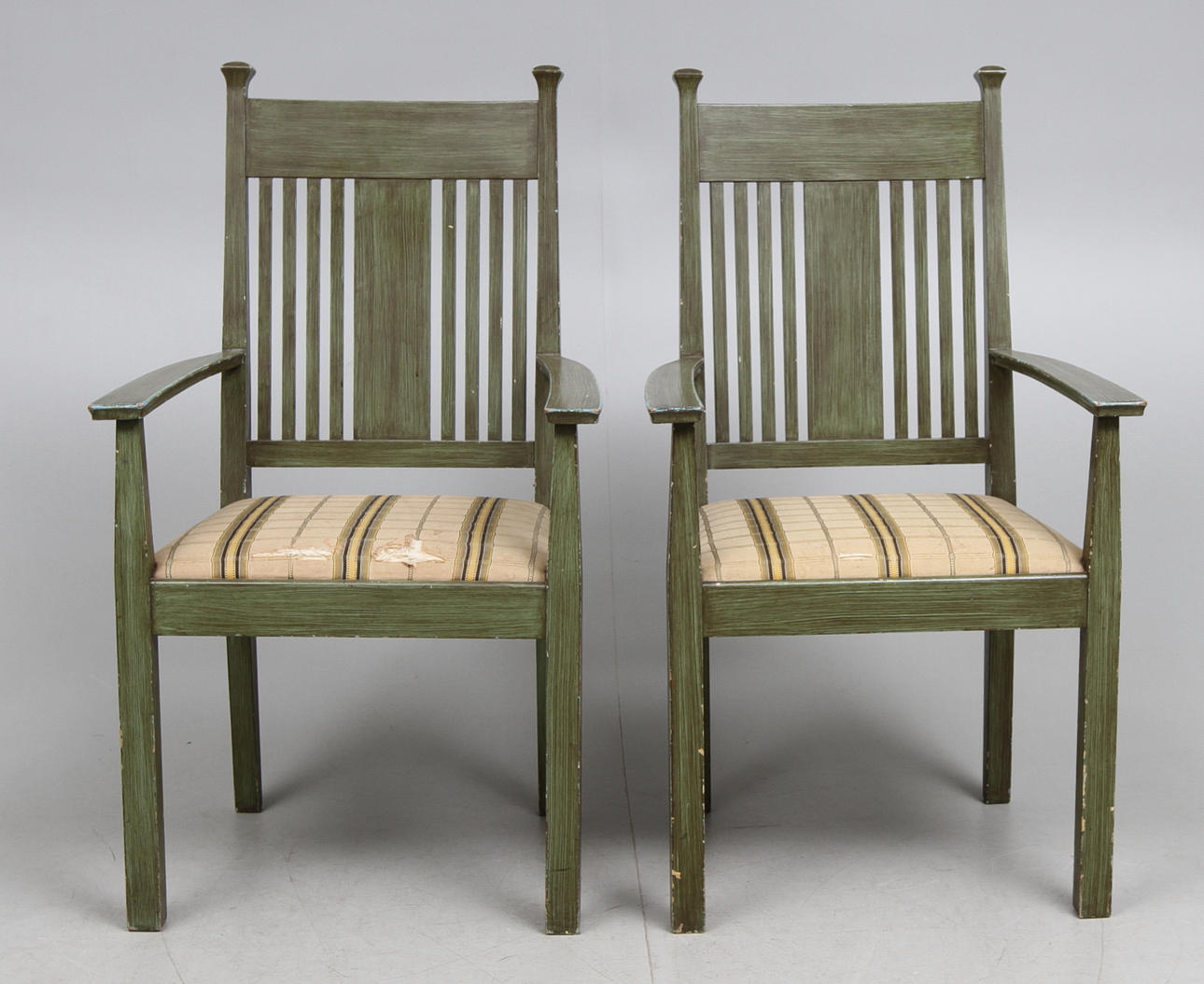 KARMSTOLAR, ett par, Nordiska Kompaniet, Jugend, tidigt 1900-tal.