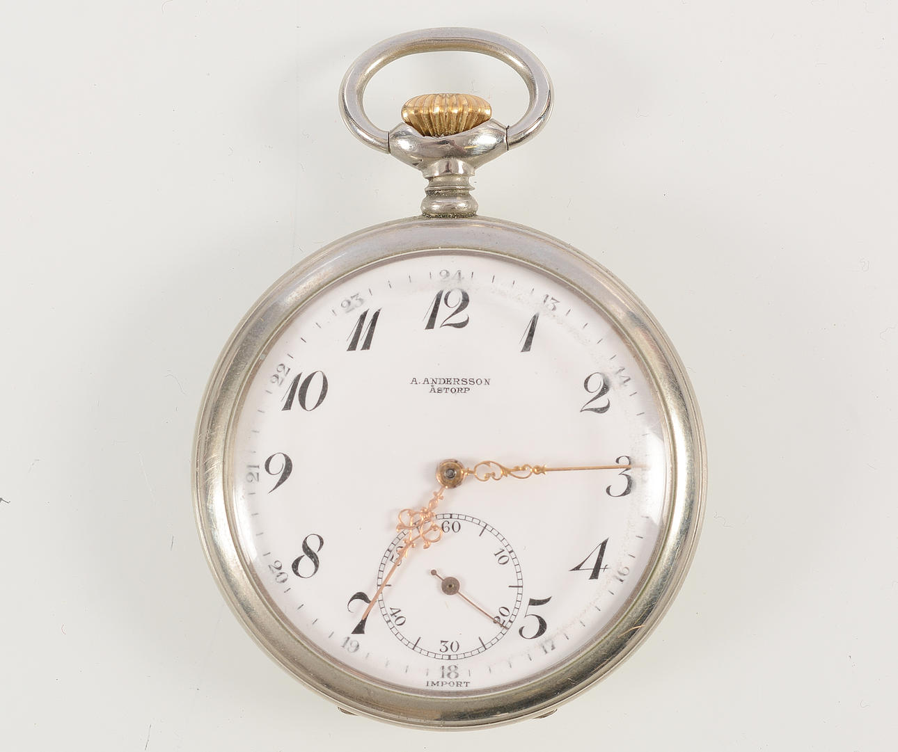 FICKUR, vitmetall, A. Andersson, Åstorp.