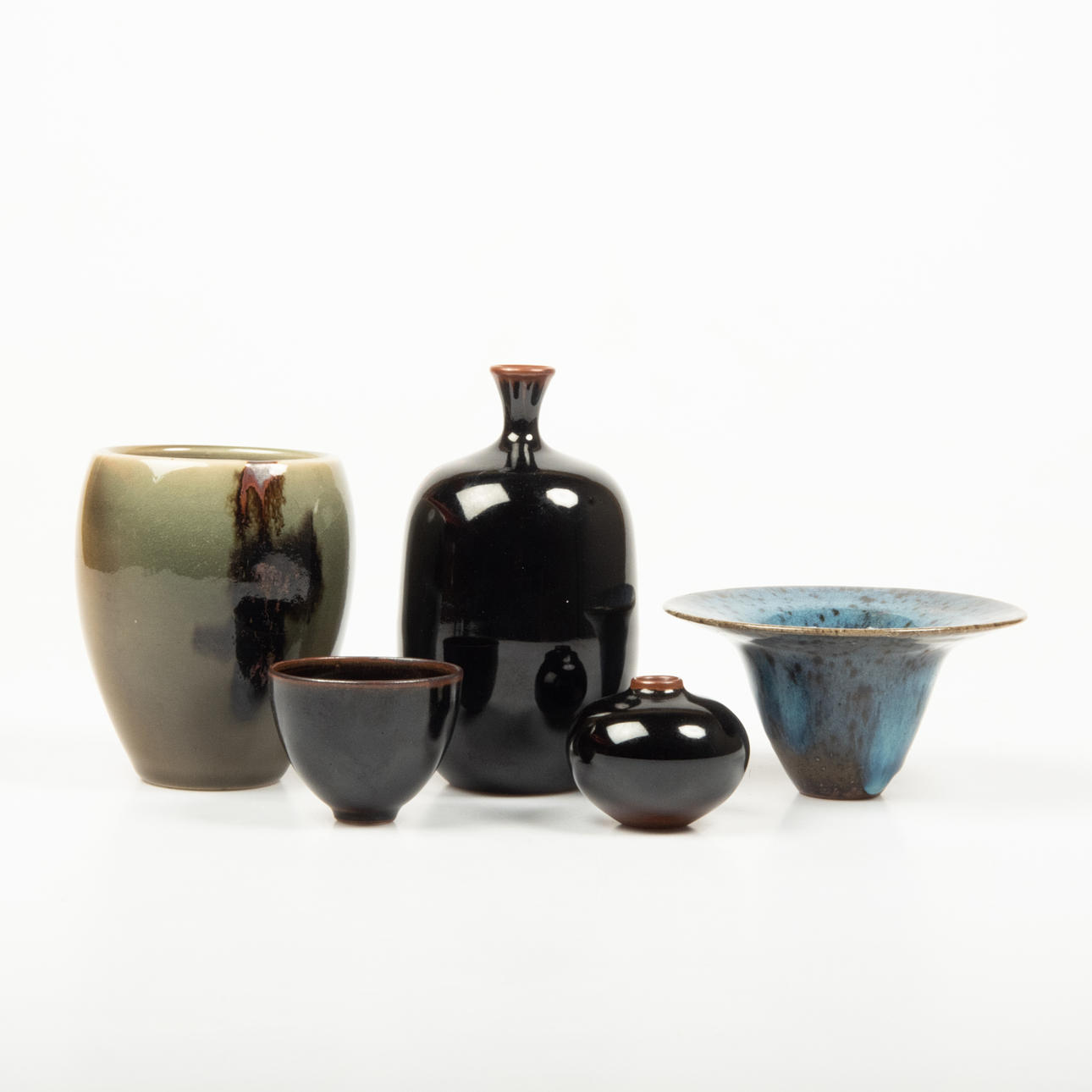 VASER SAMT SKÅLAR, 5 delar, Jonas Ivarsson.