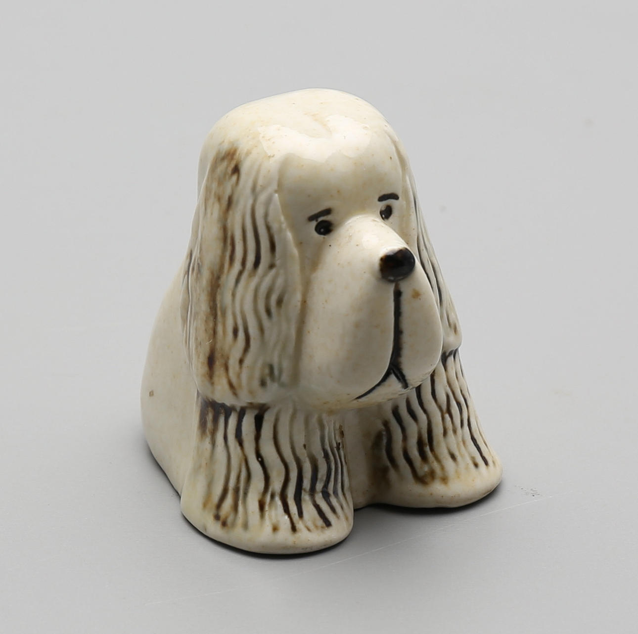 LISA LARSSON. FIGURIN, hund, stengods.