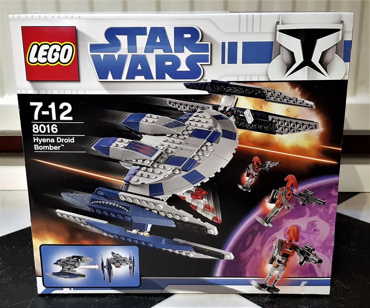 LEGO STAR WARS 8016 Hyæne Droid Bomber.