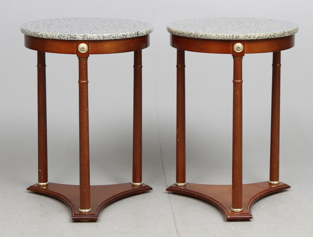 BORD, ett par, empir-stil, sent 1900-tal.