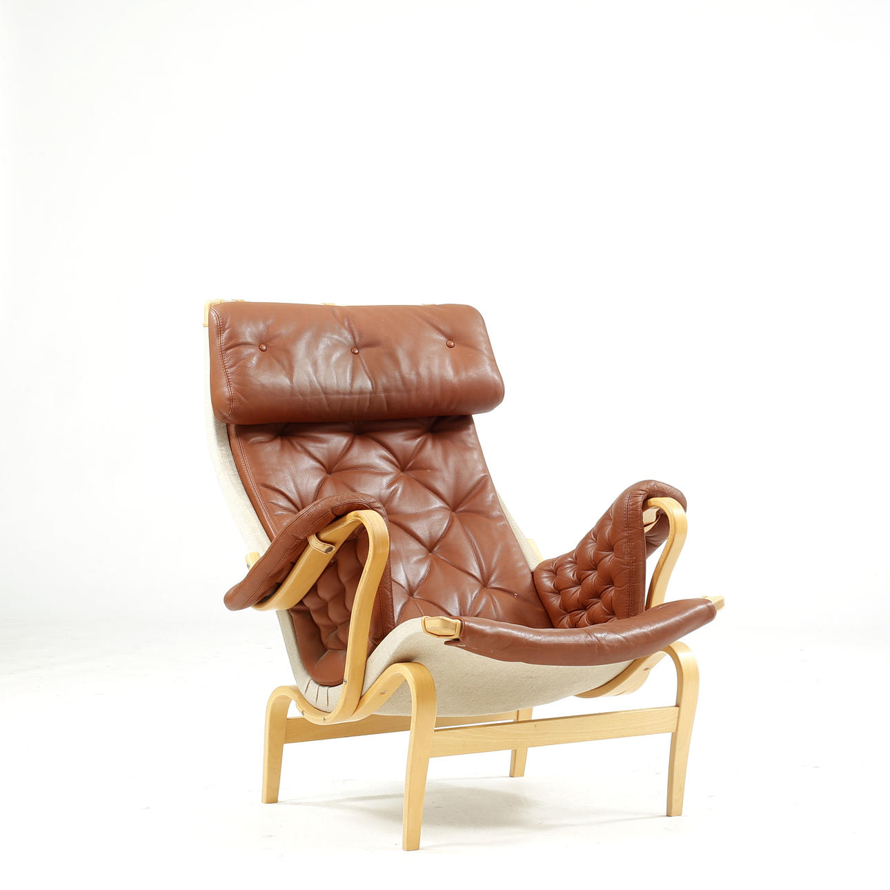 FÅTÖLJ, "Pernilla", Bruno Mathsson för Dux.