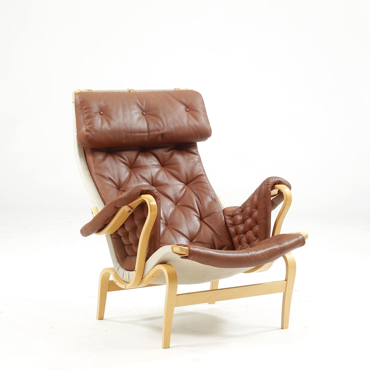 FÅTÖLJ, "Pernilla", Bruno Mathsson för Dux.