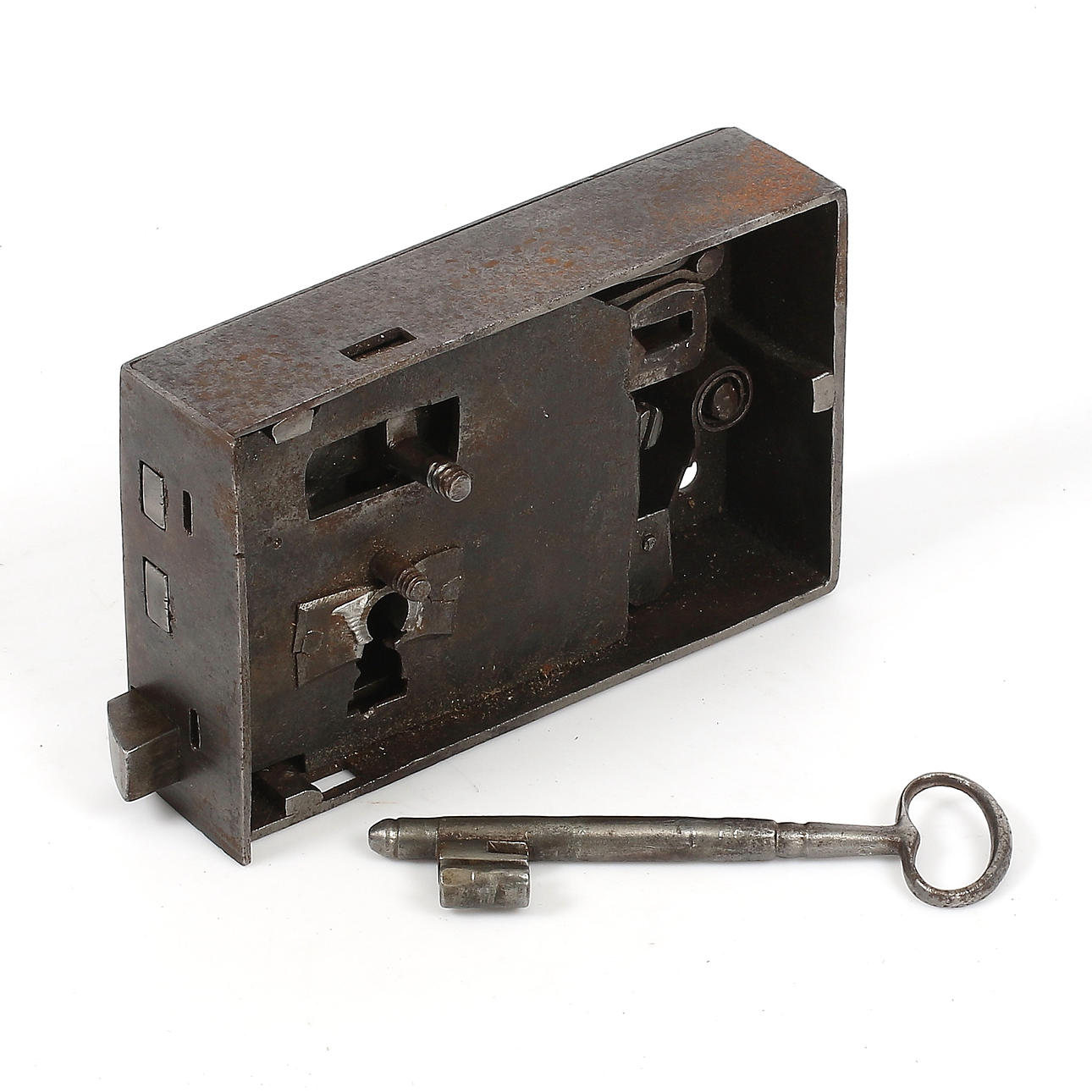 KAMMARLÅS, smide, 1700-tal.