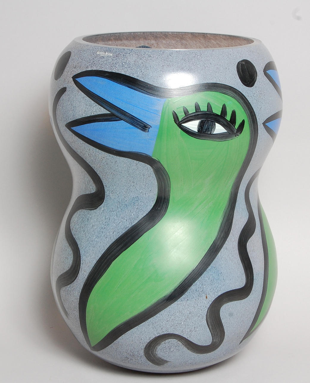 ULRIKA HYDMAN-VALLIEN. urna, glas, Boda, signerad.