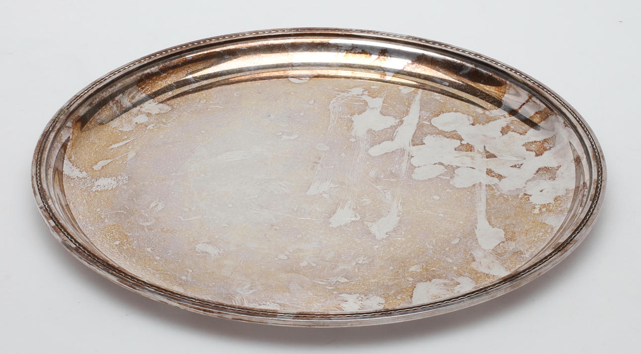 BRICKA, nysilver, CG Råström.