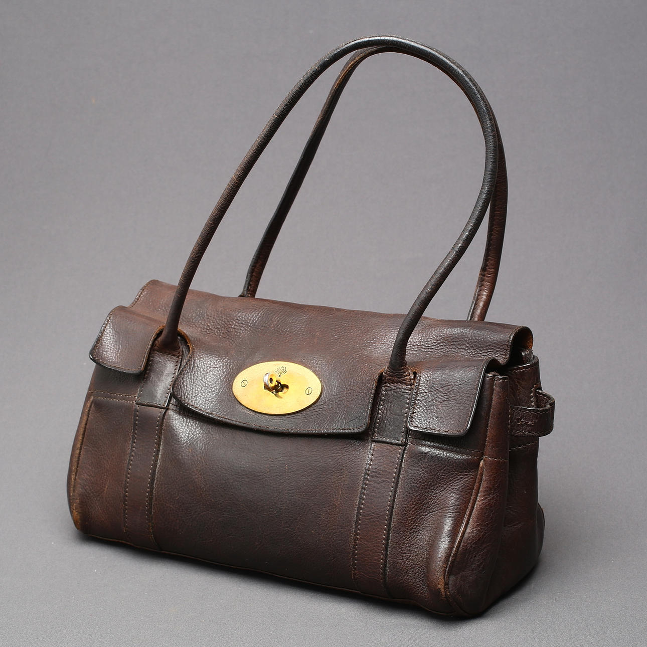 MULBERRY, handbag, "Small Bayswater", leather.
