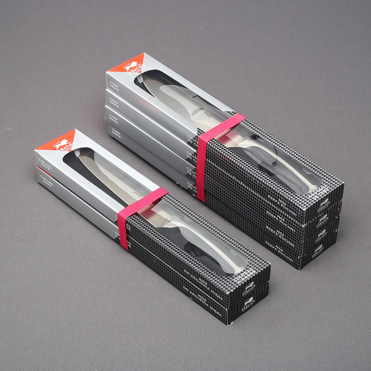 CHEF'S KNIVES, 6 pcs, Sabatier.