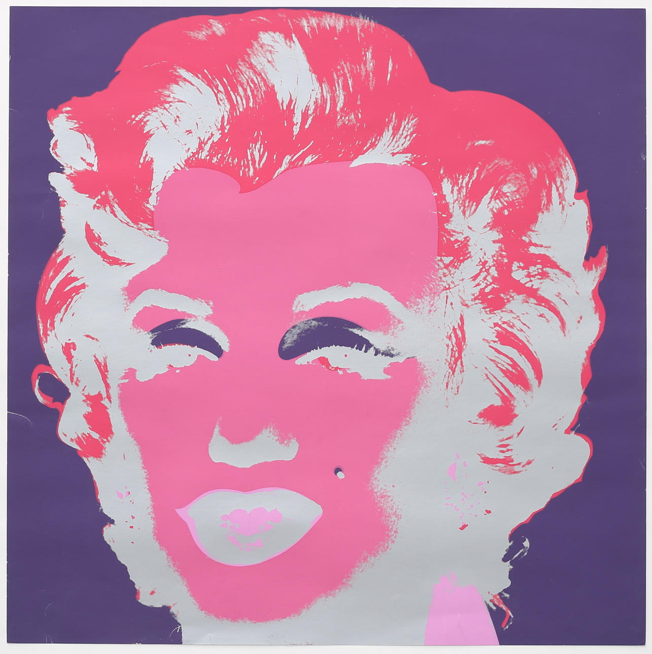 ANDY WARHOL. Marilyn Monroe, silkscreen.
