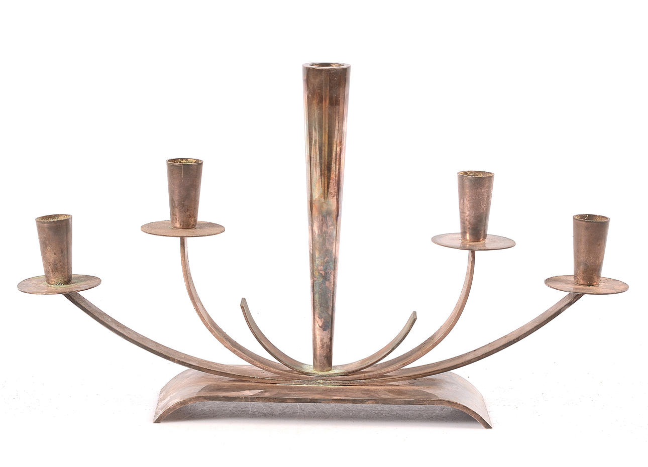 KANDELABER, nysilver, Ystad-metall.