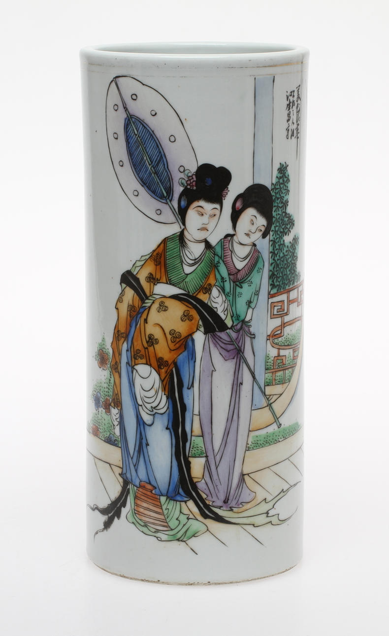 PENSELVAS, porslin, Kina.