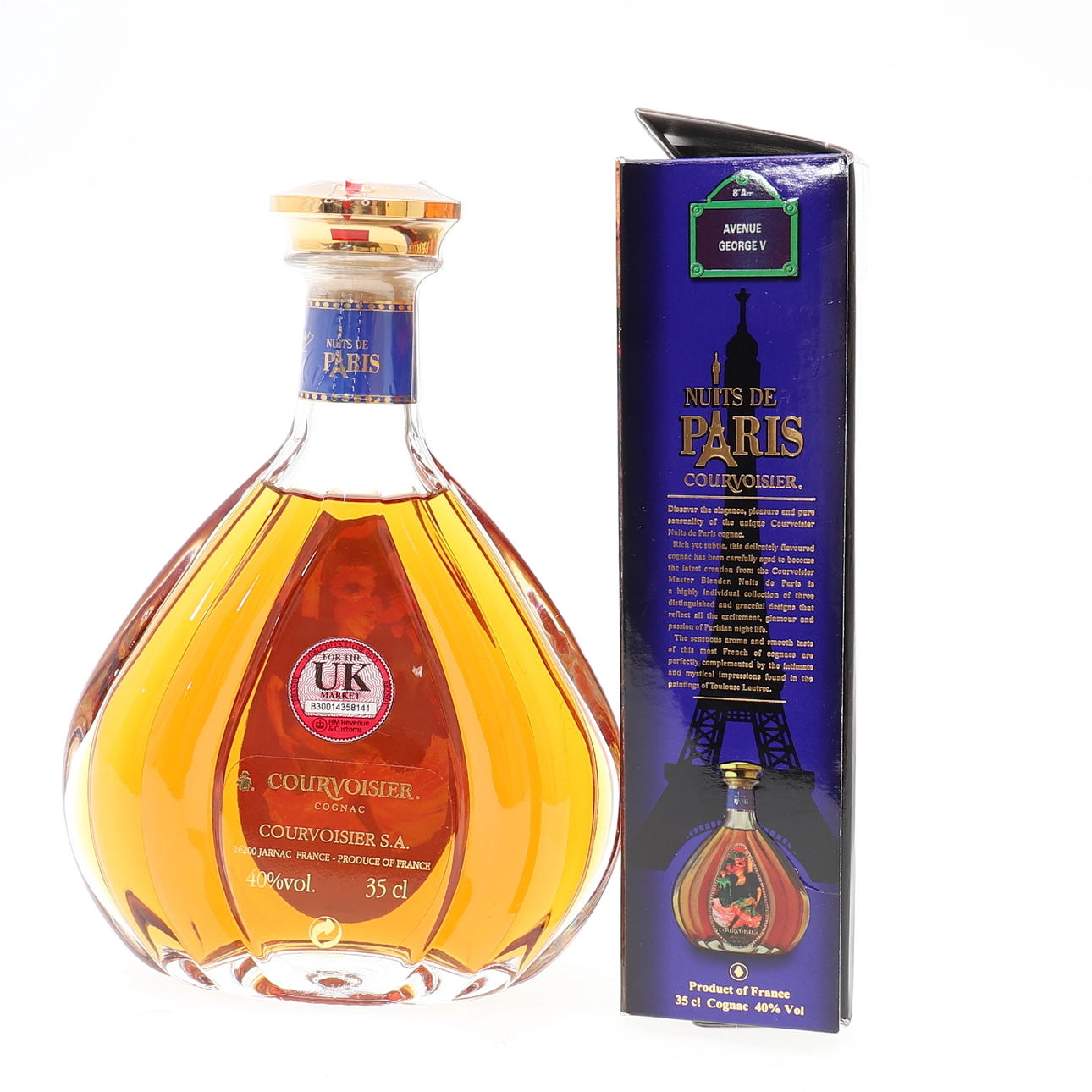 Nuits de Paris Courvoisier Cognac. Wine, Port & Spirits - Auctionet
