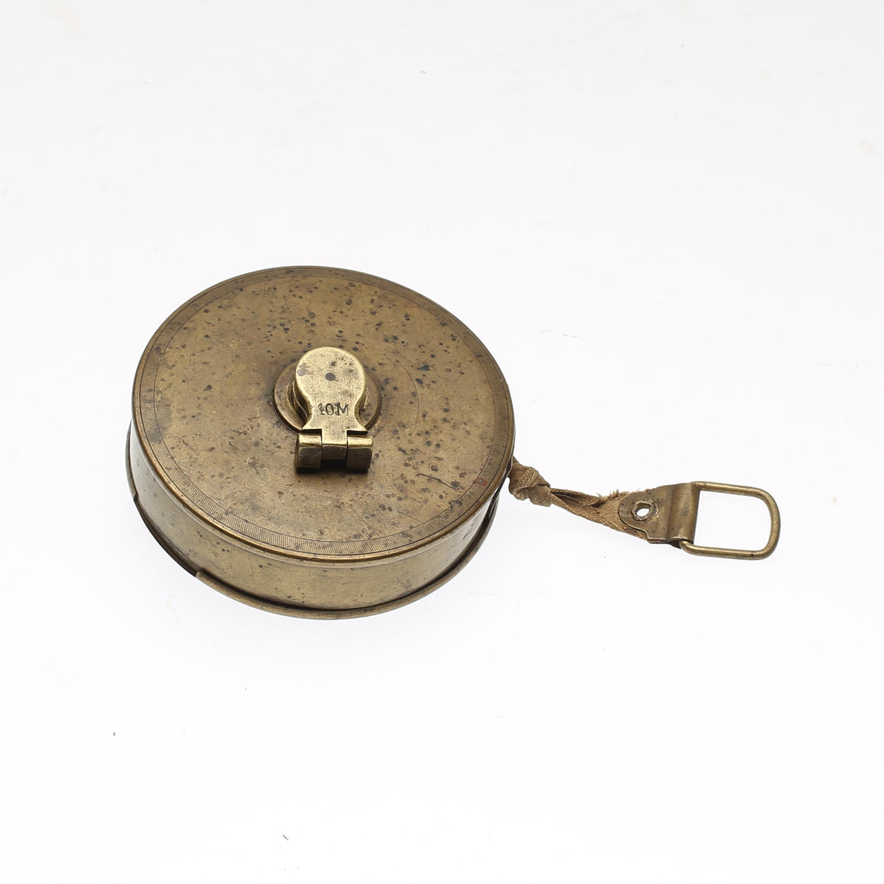 MEASURING TAPE, brass, 19th/20th century.