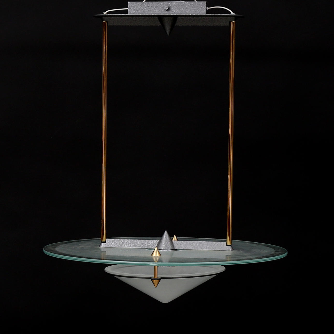 CEILING LAMP, 1980s, Italy.