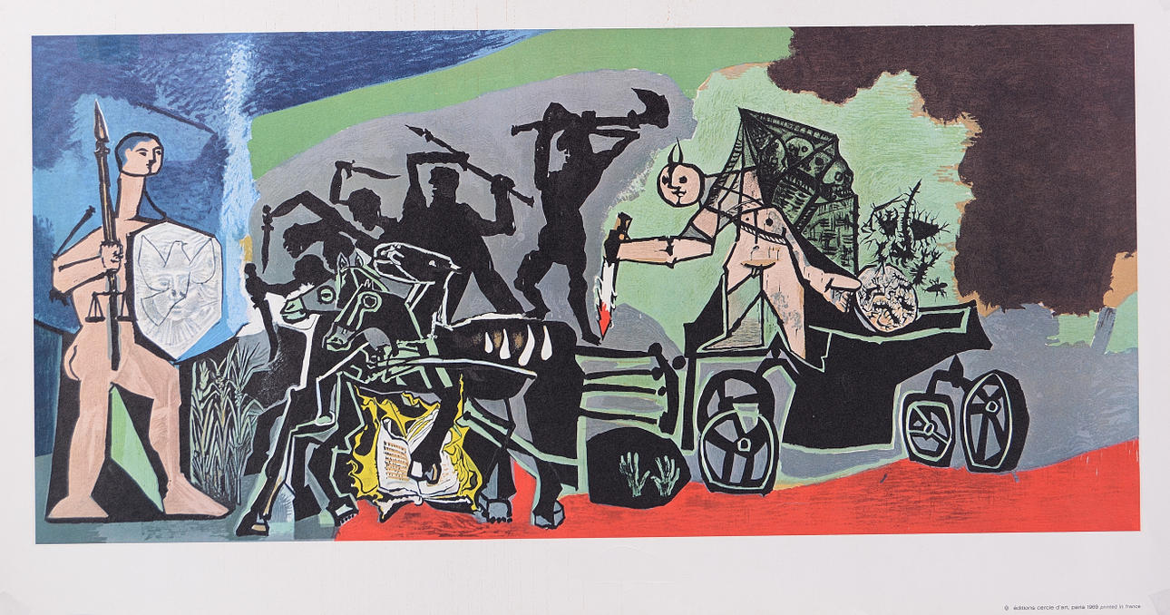 PABLO PICASSO. Offset paksu.