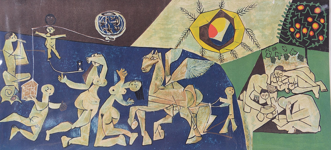 PABLO PICASSO. Offsettyck.