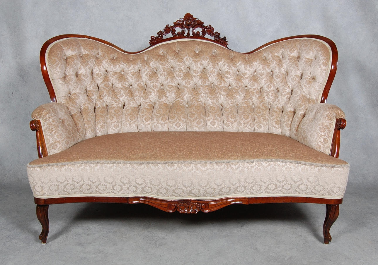 SOFFA, nyrokoko, 1800-tal.