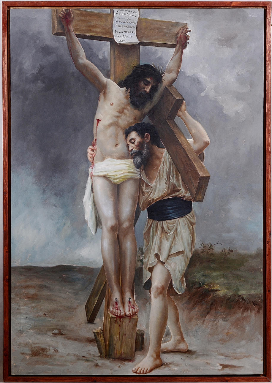 WILLIAM ADOLPHE BOUGUEREAU. EN EL ESTILO DE. Óleo sobre Tabla.