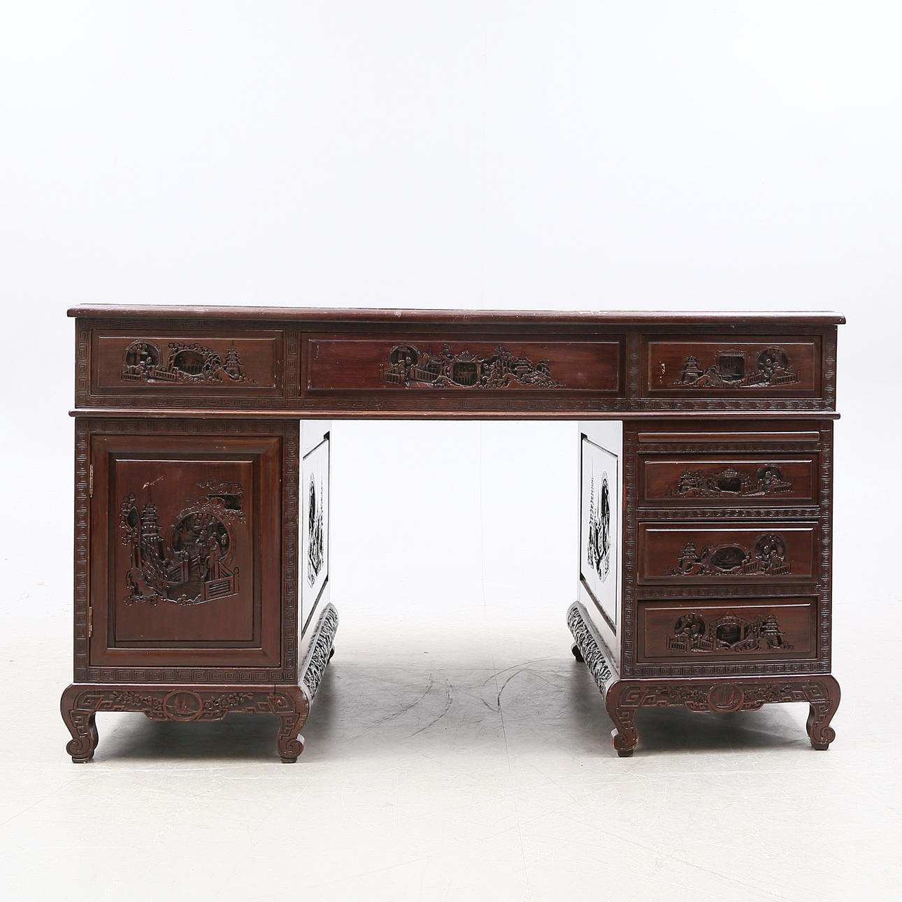 DESK, wood, possibly Korea.