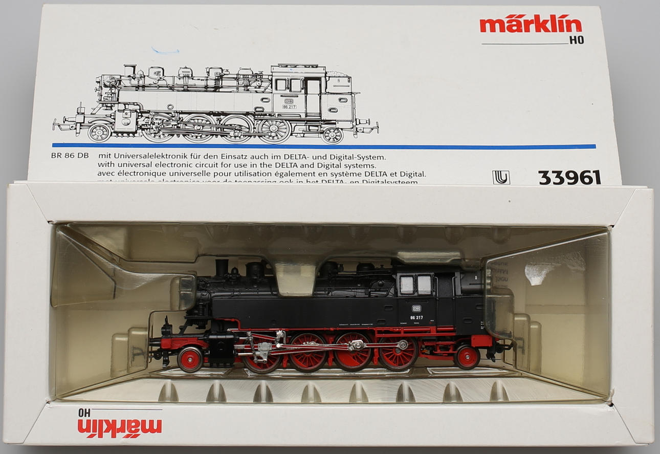 ÅNGLOK BR 86 DB. Märklin.