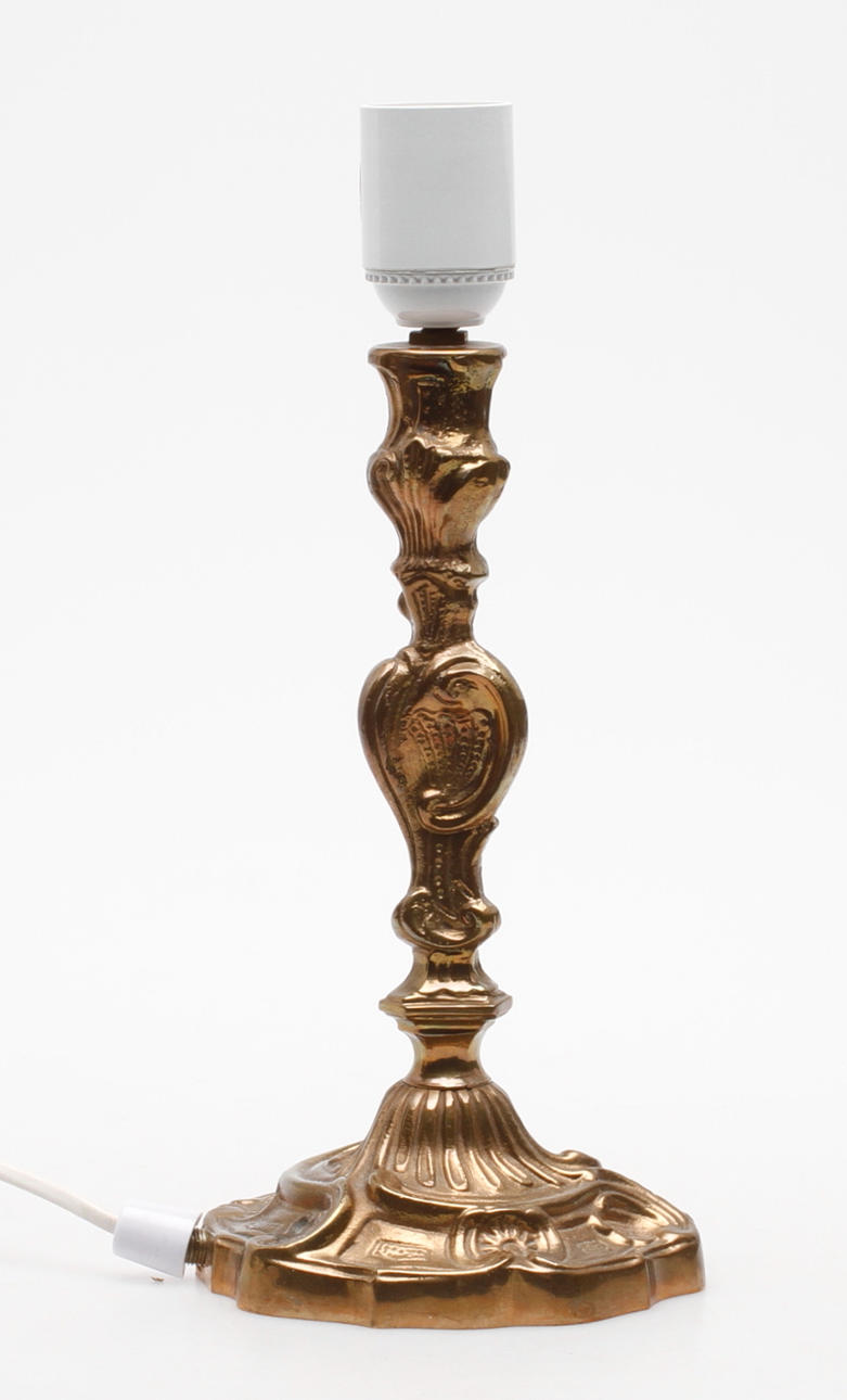 BORDSLAMPA, rokokostil, Bersbo 1974.