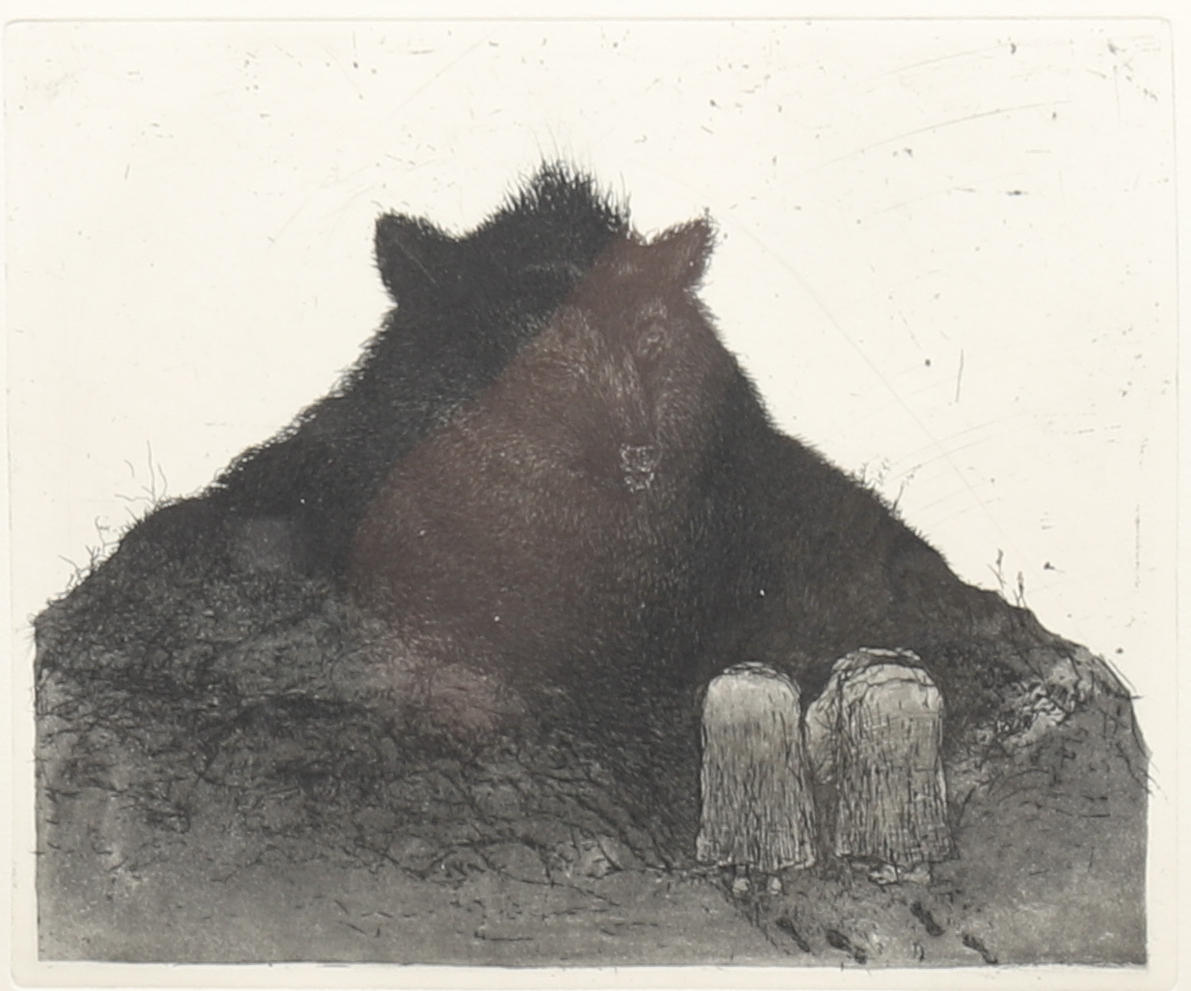 OUTI HEISKANEN, etsaus, numero 37/99.