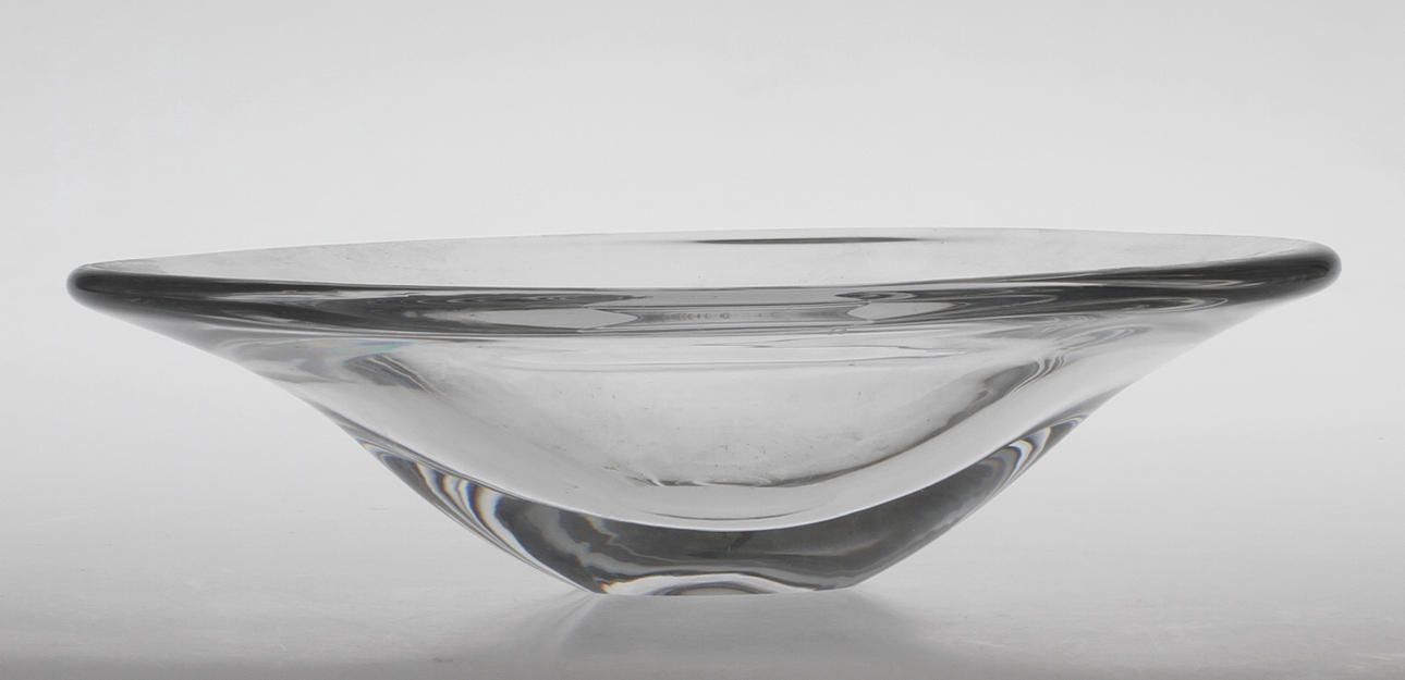 SKÅLFAT, glas, Göran Wärff, Kosta Boda.