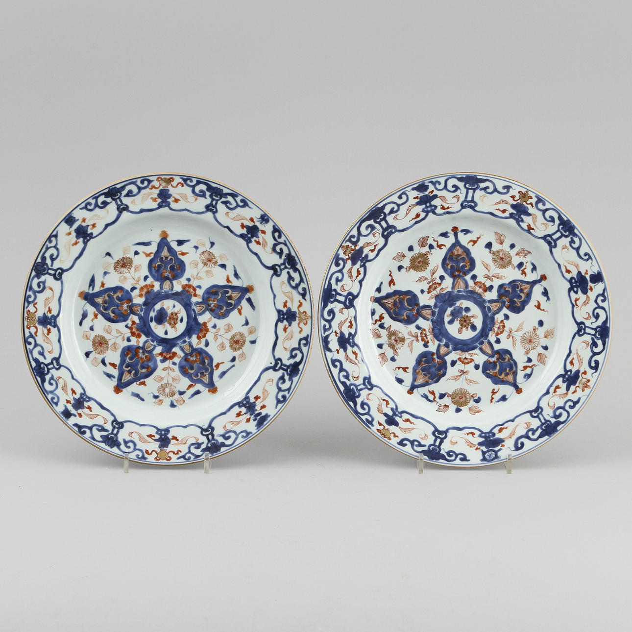 FAT, ett par, porslin, Kina, Kangxi(1662-1722).