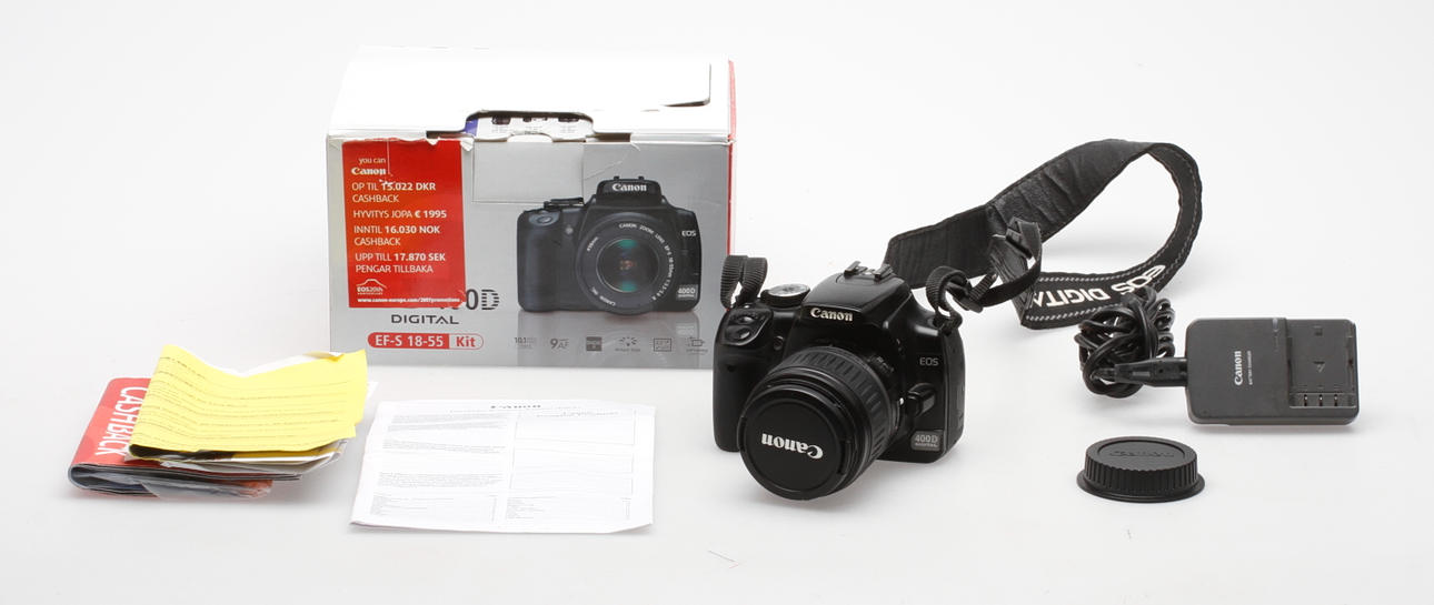 SYSTEMKAMERA, Canon EOS 400D.