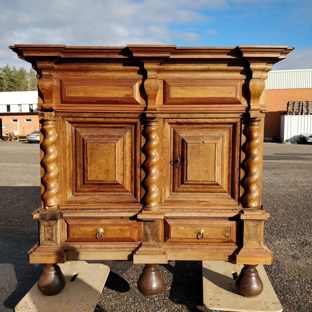 SCHRANK/REGAL, Barock, 18. Jahrhundert.