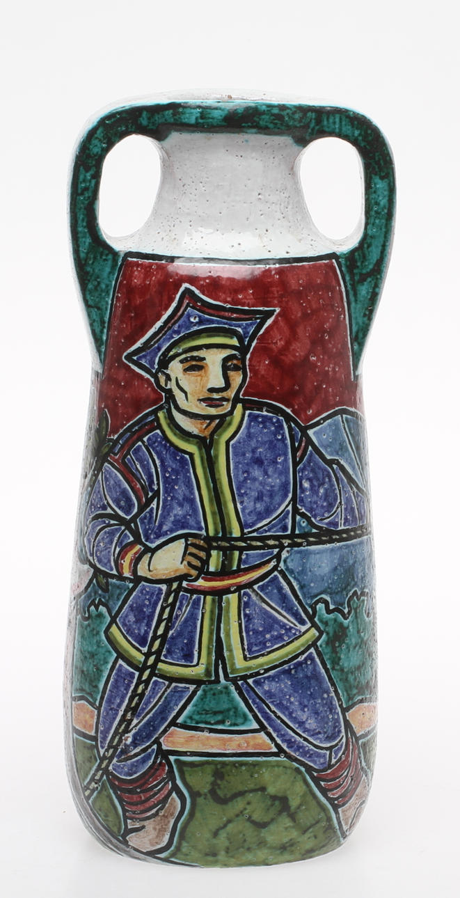 VAS med hänklar, keramik, Erik Plöen Norge.