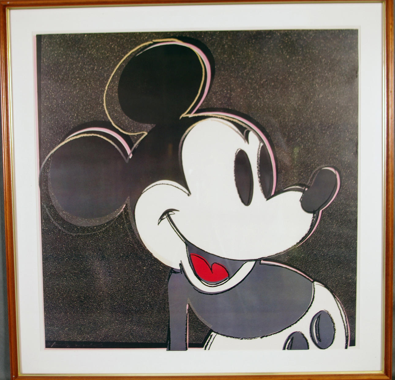 TRYCK, Andy Warhol, Musse Pigg.