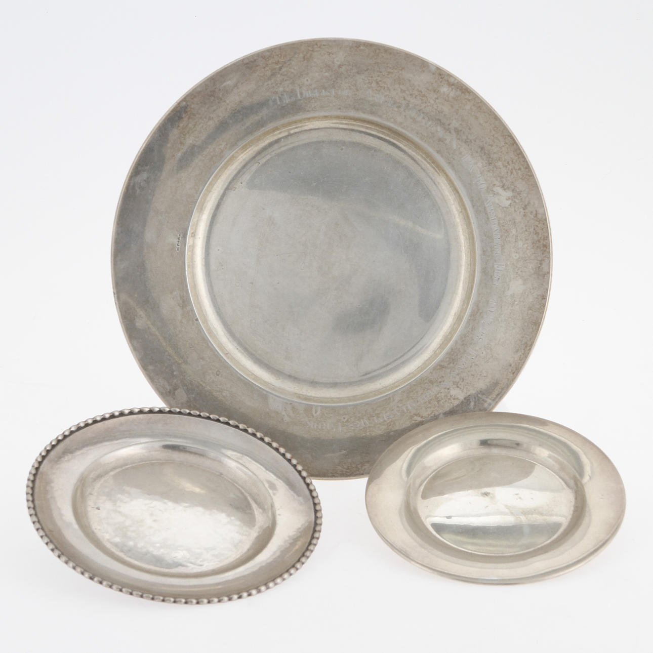 SILVER, 3 st fat, ca 670 gram.