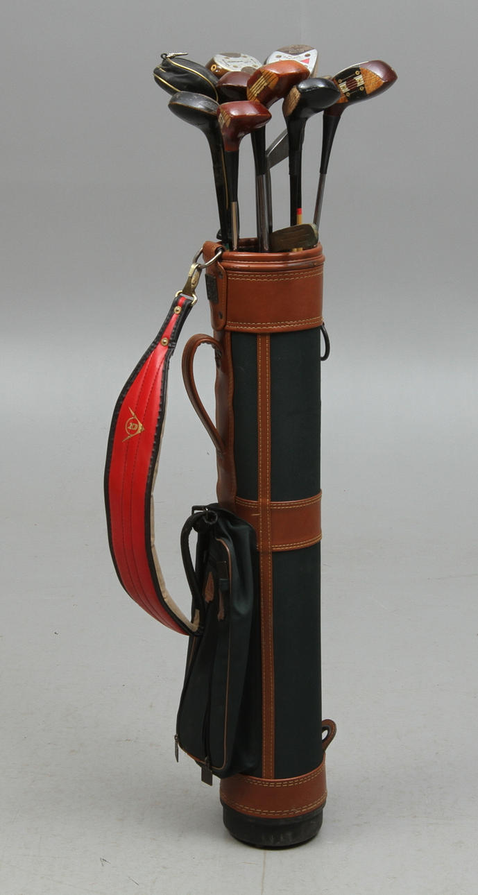 GOLFKLUBBOR samt golfbag, bland annat MacGregor, Cleveland Classic m.m.