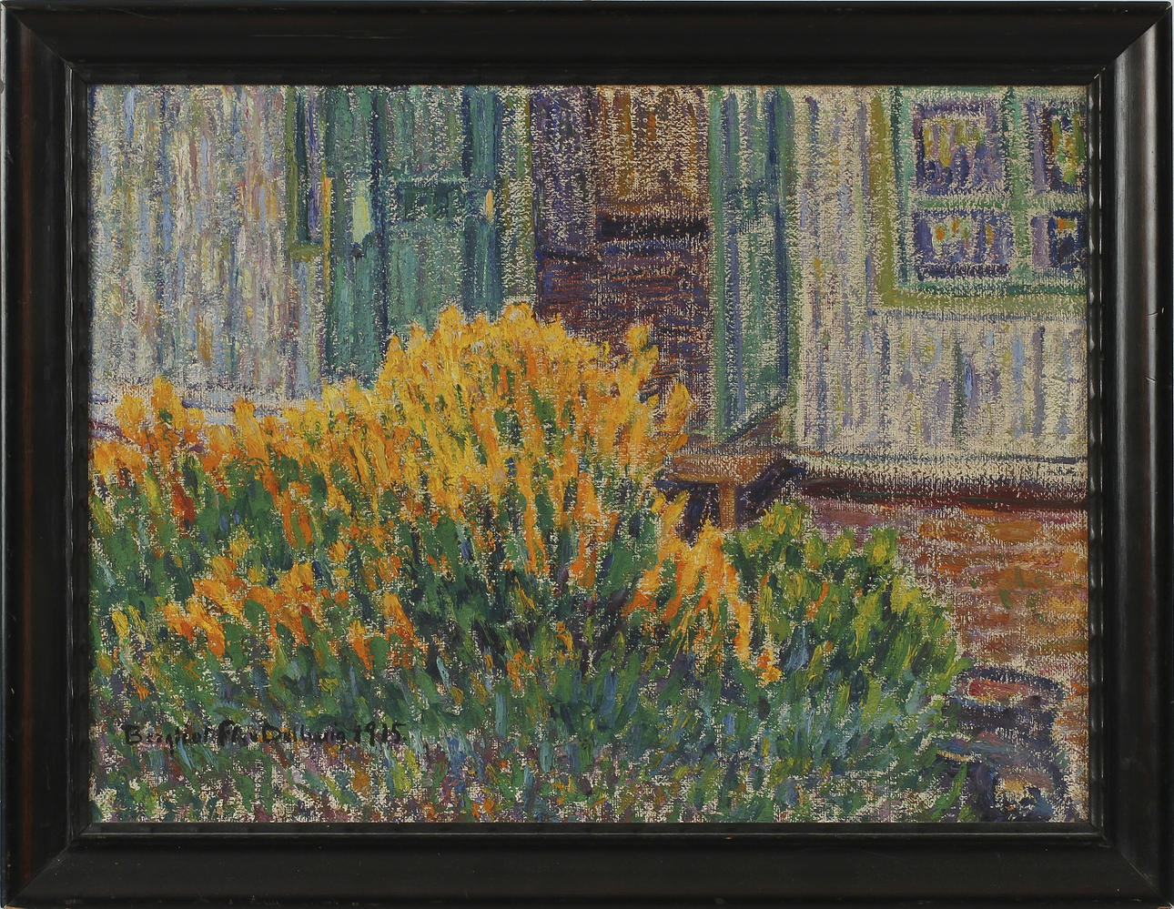 BERGLIOT FLORELL VON DELLWIG, olja på duk, sign o dat 1914.