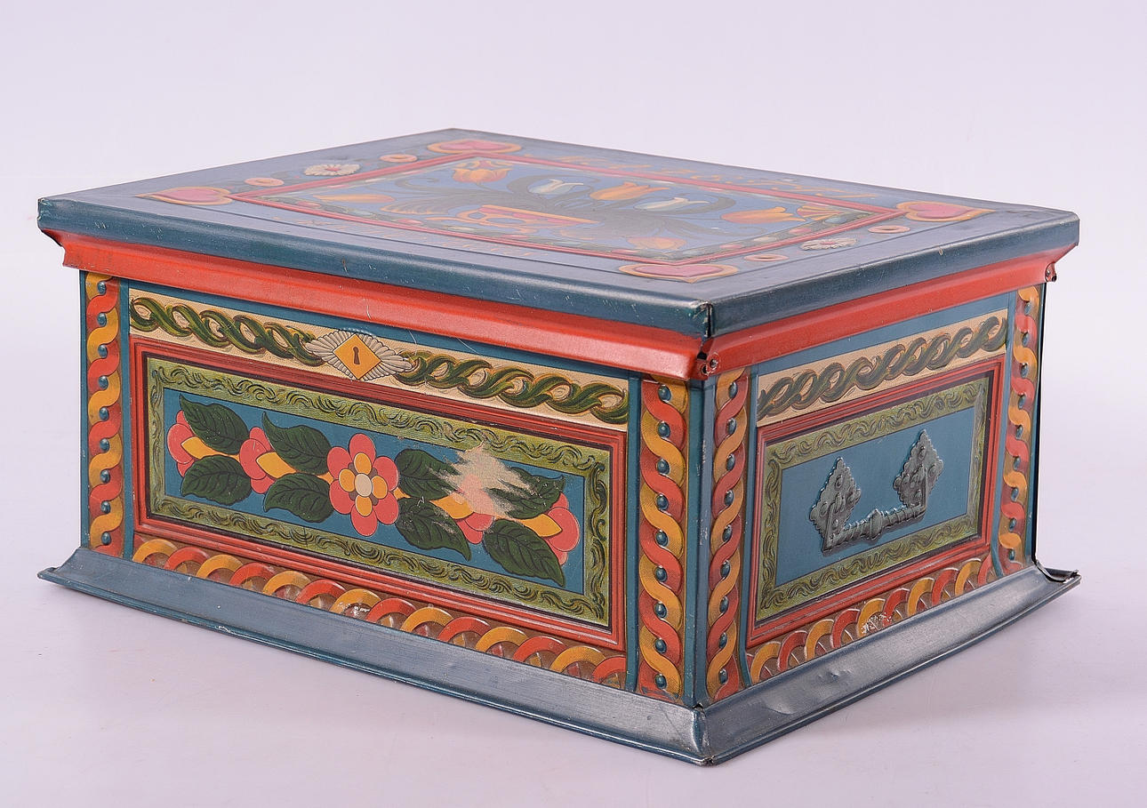 PLÅTBURK, Mazetti, Malmö.