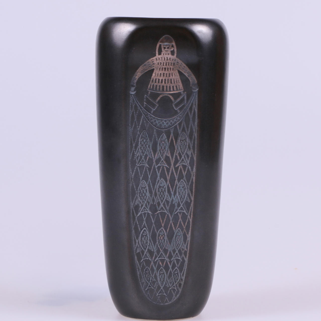 VASE, stoneware, 