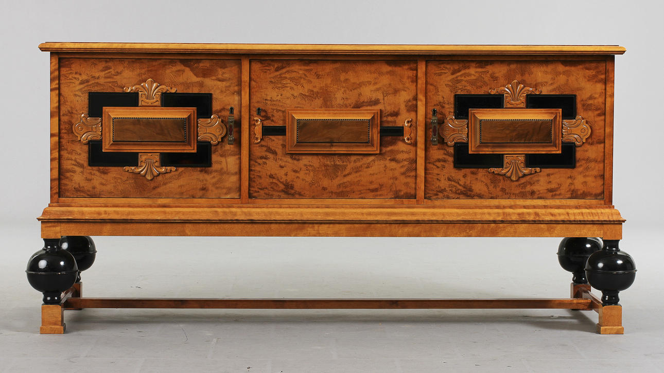 SIDEBOARD, Barockstil, 1930er Jahre.