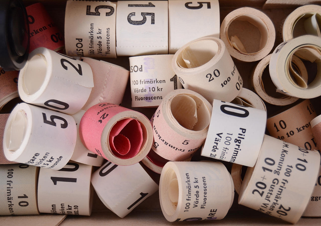 PARTI FRIMÄRKSRULLAR, 40 st.